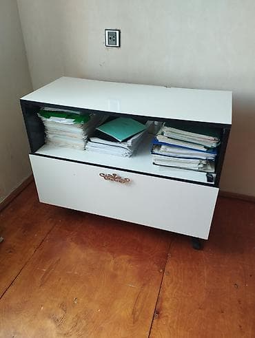 televizo: Ofis sənədləri üçün komod/şkaf - Material: laminat/MDF tipli panel — 2