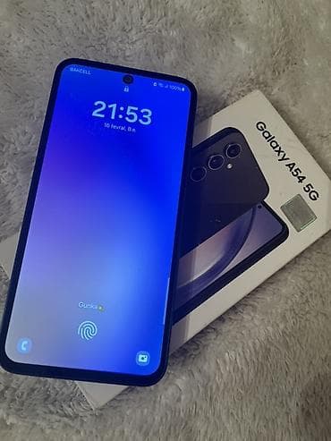 Samsung Galaxy A54 5G, 128 GB, rəng - Qara, İki sim kartlı