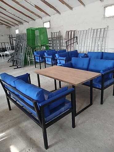 saloglu kunc divan: Metal karkaslı bağ-terrasa mebel dəsti Tərkibi: - 2 ədəd iki nəfərlik — 1