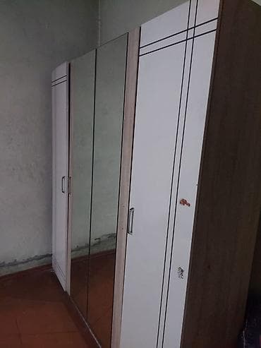 sfaner satilir: Dörd qapılı paltar şkafı - Material: laminat/MDFlam, ağ və ağac — 2