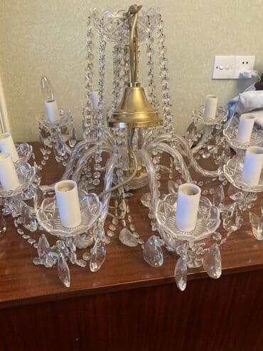 sederek çılçıraq mağazaları: Çılçıraq, 10 və daha çox lampa, Xrustal — 2
