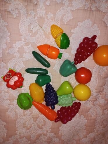 детские дождевики: Фрукты детские эко материал хорошего качества — 1