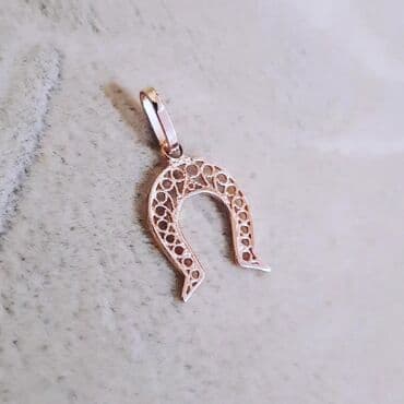 Наручные часы: Кулон, Надписи, Желтое золото, 585 проба, Без камня — 7