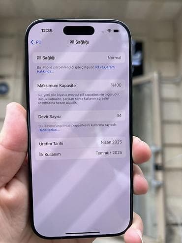 buoy iphone satın: IPhone 16 Pro, 128 GB, Black Titanium, Zəmanət, Simsiz şarj, Face ID — 5