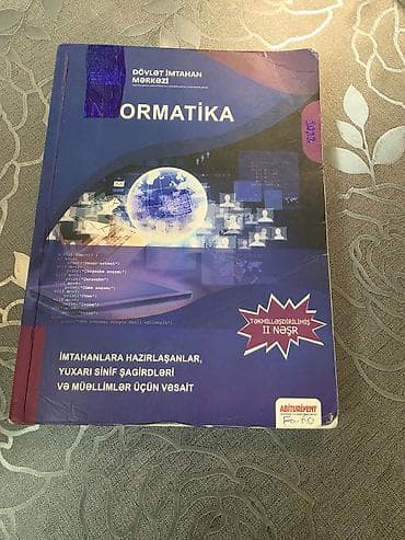 Məhsul: “İnformatika” dərs vəsaiti (Dövlət İmtahan Mərkəzi)