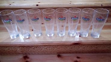 cay desti: Stəkanlar, Şüşə, 8 ədədli dəst, 500 ml — 1