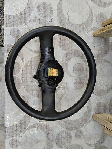 sade guzgu: Avtomobil sükanı - Material: sərt plastik/rezin örtüklü - Rəng: qara — 2