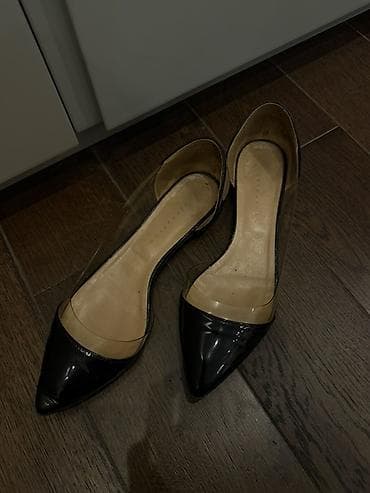 Балетки, Размер: 37, цвет - Черный, Б/у at lalafo.az — 2 Балетки, Размер: 37, цвет - Черный, Б/у — 2