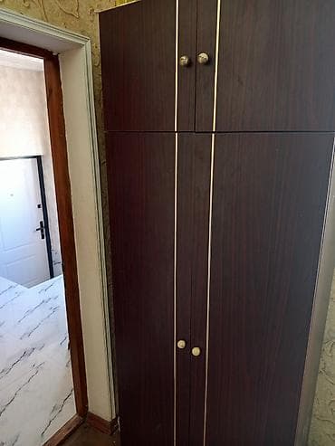 azbez boru: 4 qapılı, Qəhvəyi, Taxta, Açılan, Düz dolab — 1