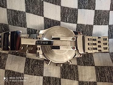 mexanika saat: Qol saatı, Breitling, rəng - Gümüşü — 1