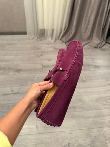 parça mokasinlər: Ölçü: 43, rəng - Bənövşəyi, Yeni — 2