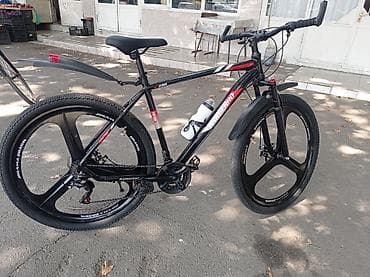 velosiped dağ: Dağ/şosse tipli velosiped – BARGERRO GRS - Rəng: qara, qırmızı-ağ — 1