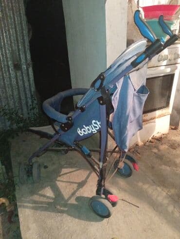 детские подножки для детских колясок: Коляска трость, Б/у — 1