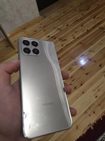 telafon: Honor X8, 128 GB, rəng - Gümüşü, İki sim kartlı — 3