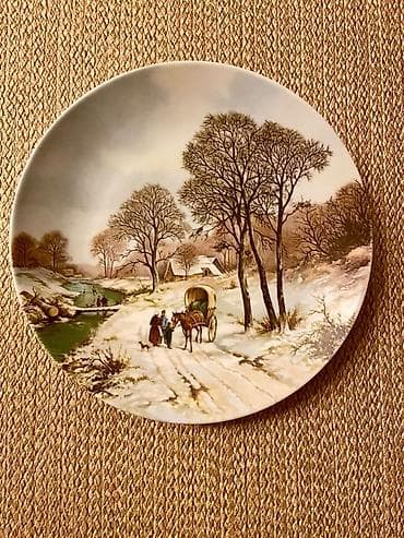 at suvinir: Boşqablar, Farfor, Almaniya — 2