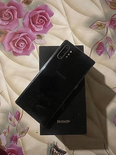 s21 samsung: Samsung Note 10 Plus, 256 GB, rəng - Qara, Qırıq — 3