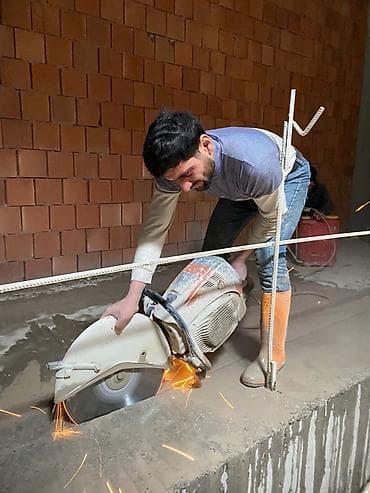 Beton kəsimi və deşmə xidməti - Dəqiq və səliqəli beton kəsimi — 6
