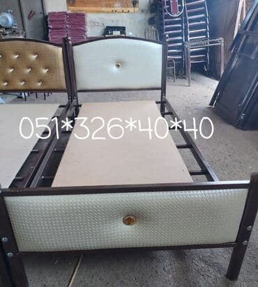 Çarpayılar: Yeni, Təknəfərlik çarpayı, Bazasız, Matras ilə, Siyirməsiz, Azərbaycan — 4