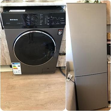 Stasionar telefonlar: Bir evden satisi birlikdə 900 azn.soyuducu 400 azn.Paltaryuyan 8 kq — 1