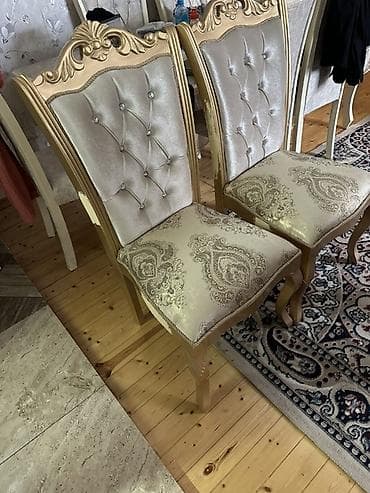 Qonaq otağı üçün, Qatlanmayan, rəng - Sarı Stul