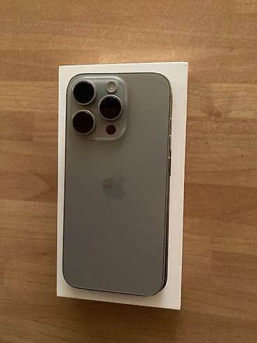 iphone 14 pro islenmis: IPhone 15 Pro, Natural Titanium — 1