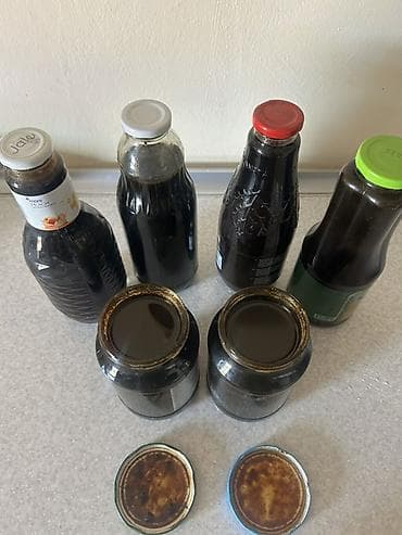 Məhsul: Evdə hazırlanmış tünd meyvə doşabı/mürəbbə şirəsi (qalın