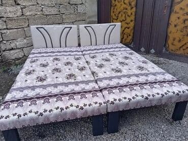 Təzə çarpayılar. 1 nəfərlik çarpayılar 60manat. 2 nəfərlik taxt