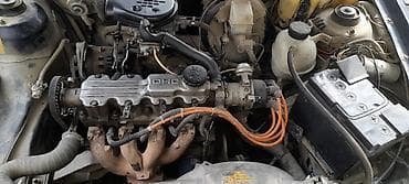 hyundai accent 1995 model: Daewoo Racer sedan - Kuzov: 4 qapılı sedan, tünd mavi rəng - Mator və — 10