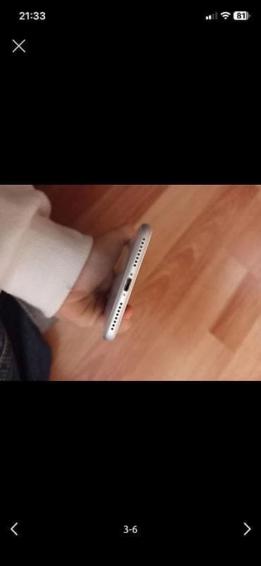 iphone 11 en ucuz: IPhone 8 Plus, 128 GB, Ağ, Zəmanət, Barmaq izi — 6