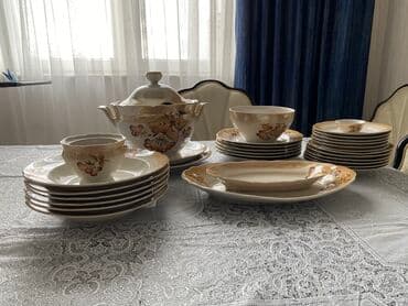 набор юного художника бишкек: Обеденный набор, цвет - Бежевый — 2