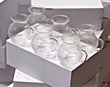 şəkilli fincanlar: Fincanlar, Şüşə, 1 əd, 200 ml, Türkiyə — 2