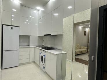 1 комнатная квартира снять: 2 комнаты, Новостройка, м. Гянджлик, 60 м² — 8