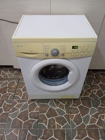 Zərərvericilərə qarşı mübarizə aparatları: Paltaryuyan maşın LG, 5 kq, Avtomat, Qurutmasız — 1