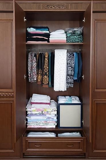 metbex skaf: İşlənmiş, 4 qapılı, Siyirməli, Qəhvəyi, Parça, Kupe, Düz dolab — 2