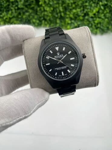 omega qol saatı: Yeni, Qol saatı, Rolex, rəng - Qara — 2