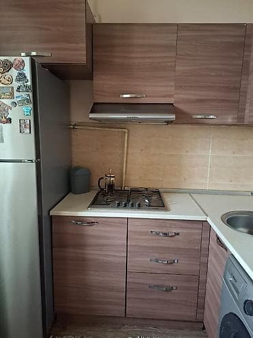 metbext mebeli 2ci el: Mətbəx mebeli dəsti – künc variant olcu Qaz tərəf 1.65 sm, mayka tərəf — 1