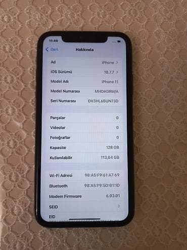 iphone 11 green: IPhone 11, 128 GB, Qara, Face ID — 3