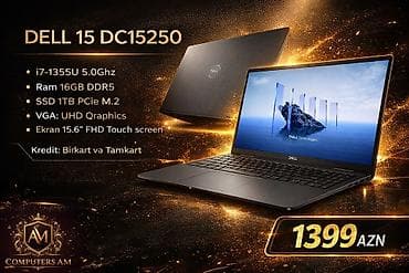 Yeni Dell 15.6 ", Intel Core i7, 1 TB