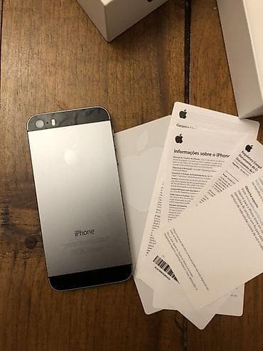 IPhone 5s, 16 GB, Space Gray, Barmaq izi — 2