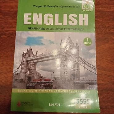 Məhsul: “English – Qrammatik Qeydlər və Test Toplusu” (I hissə) — 1