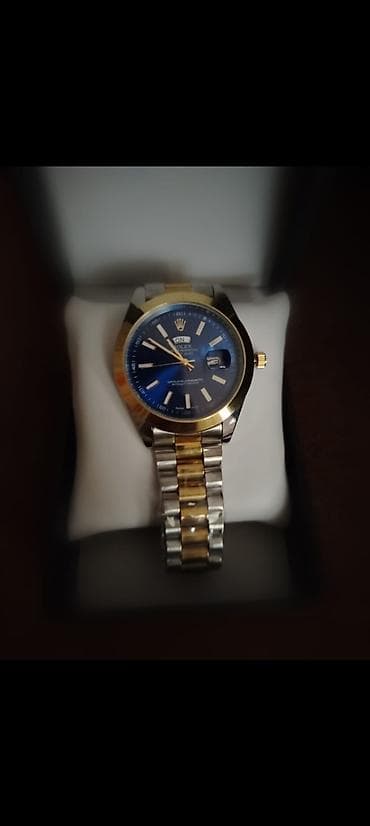 polad qolbaq: Qol saatı, Tissot, rəng - Mavi — 2