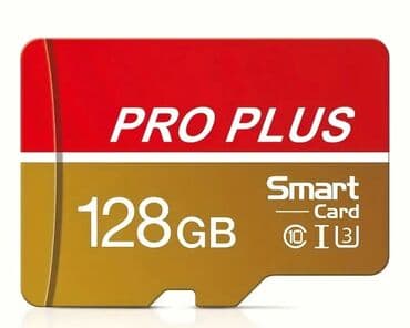 Mikro kart 128gb Pro plus Ultra MicroSDXC Kartı Adapter ilə 128GB