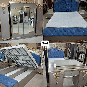 İkinəfərlik çarpayı, Dolab, Termo, 2 tumba, İşlənmiş