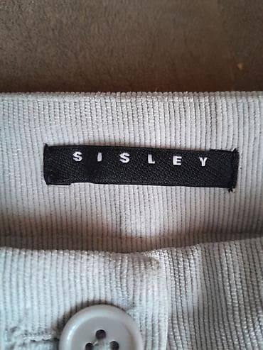 Головные уборы: Брюки, Sisley, M, цвет - Серый — 2