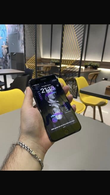 IPhone 8 Plus, 128 GB, Jet Black, Barmaq izi