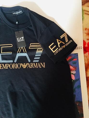 Köynək, Ea7, S, rəng - Qara — 2