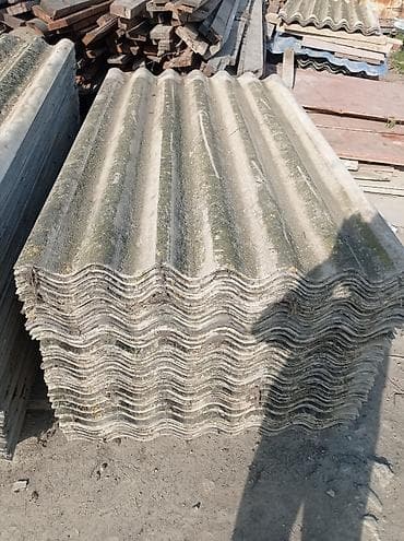 ev dam örtükləri: Şifer, İşlənmiş — 2