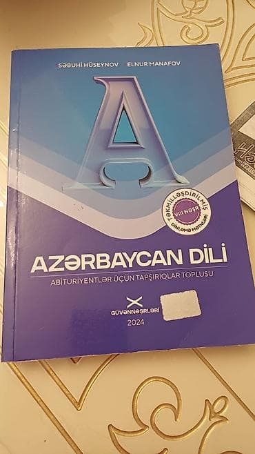 güven testleri: Məhsul: “Azərbaycan dili – Abituriyentlər üçün tapşırıqlar toplusu” — 1
