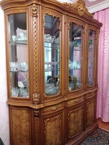 qab şkafı: Açılan, 3 qapılı Düz dolab, Stenka — 4