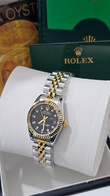 Yeni, Qol saatı, Rolex, rəng - Yaşıl — 9